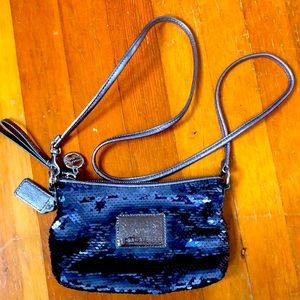 Coach sequin mini bag - poppy collection